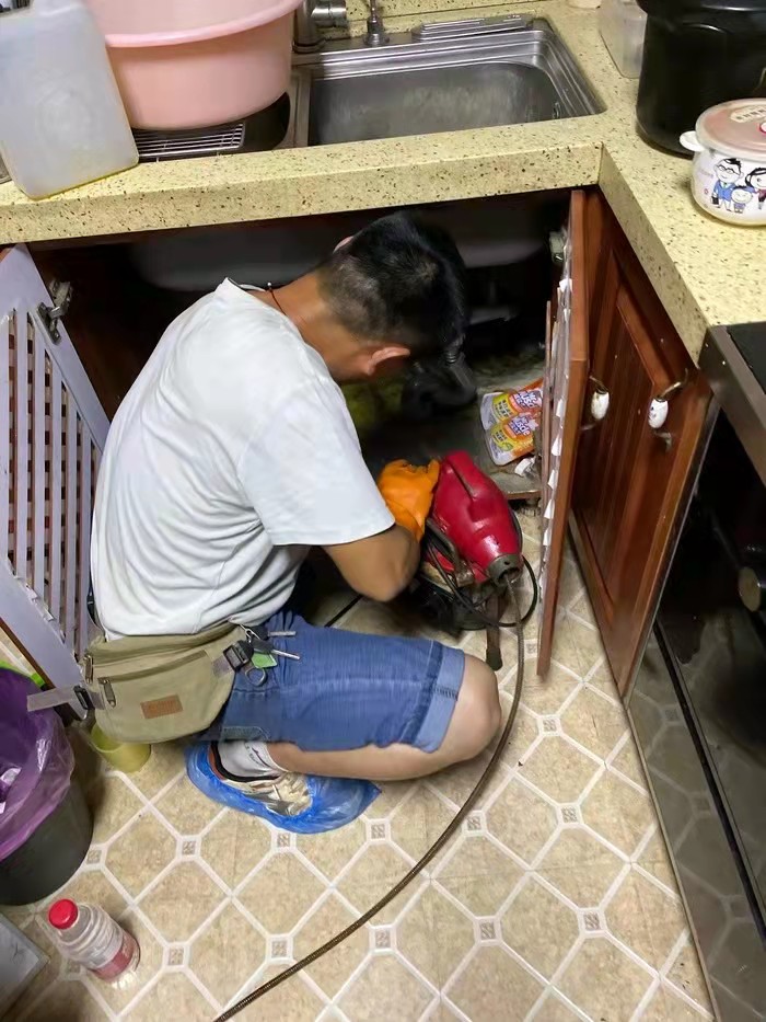 龙湖镇通下水道